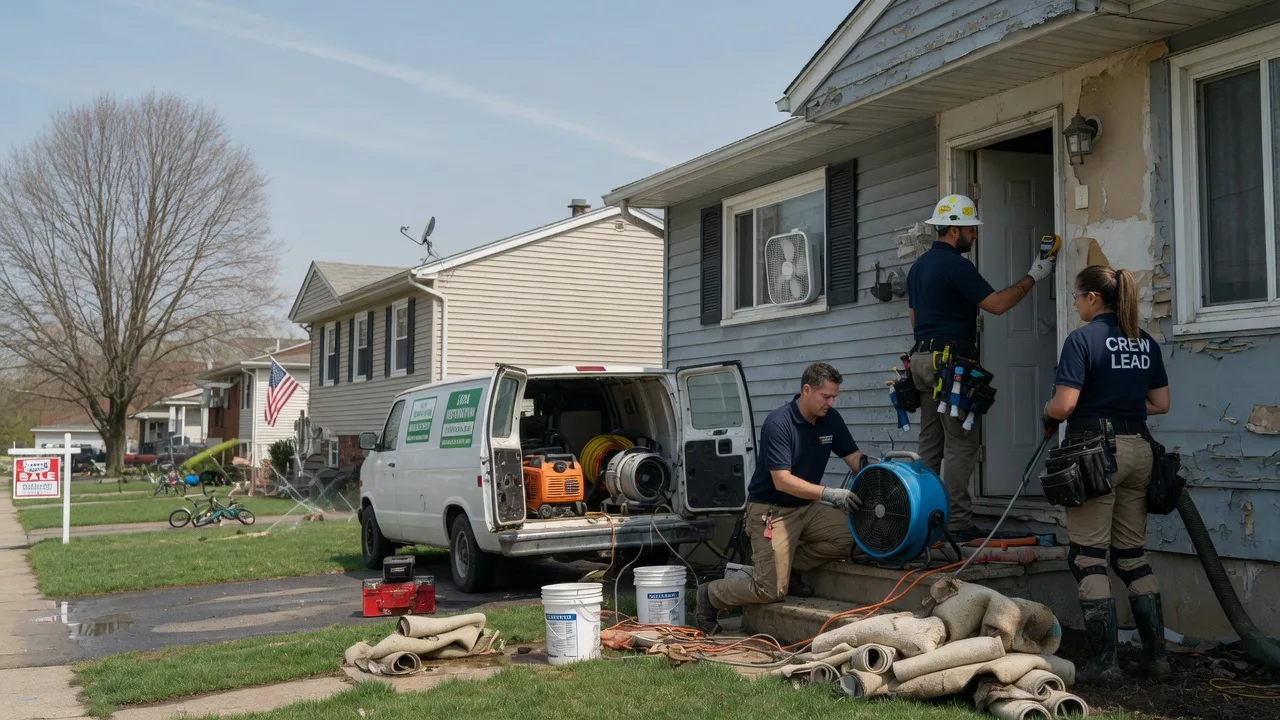 Flood Cleanup in Nanty Glo, PA near me